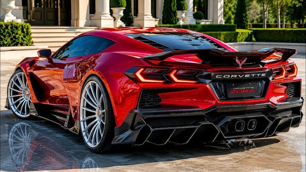 Corvette Zora 2027: Superdeportivo Americano Expuesto con 1050HP, Tracción Trasera y Potencia Brutal para el Futuro del Muscle Car