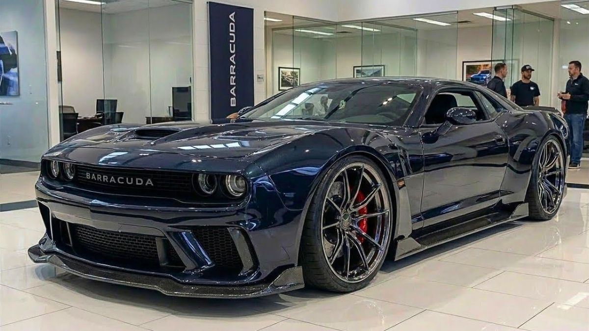 Plymouth Barracuda 2027: Primer Vistazo al Muscle Car Más Agresivo con Potencia Brutal Diseño Icónico y Tecnología Moderna