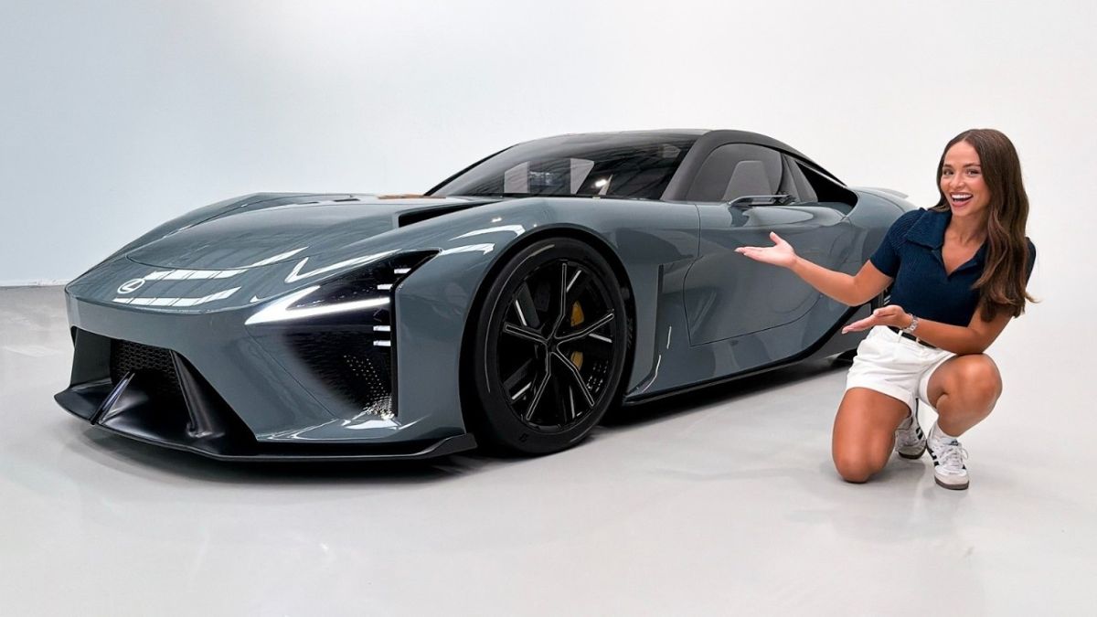 Nuevo Lexus LFA Concept con dron incluido: El futuro de los superdeportivos de lujo llega con tecnología revolucionaria